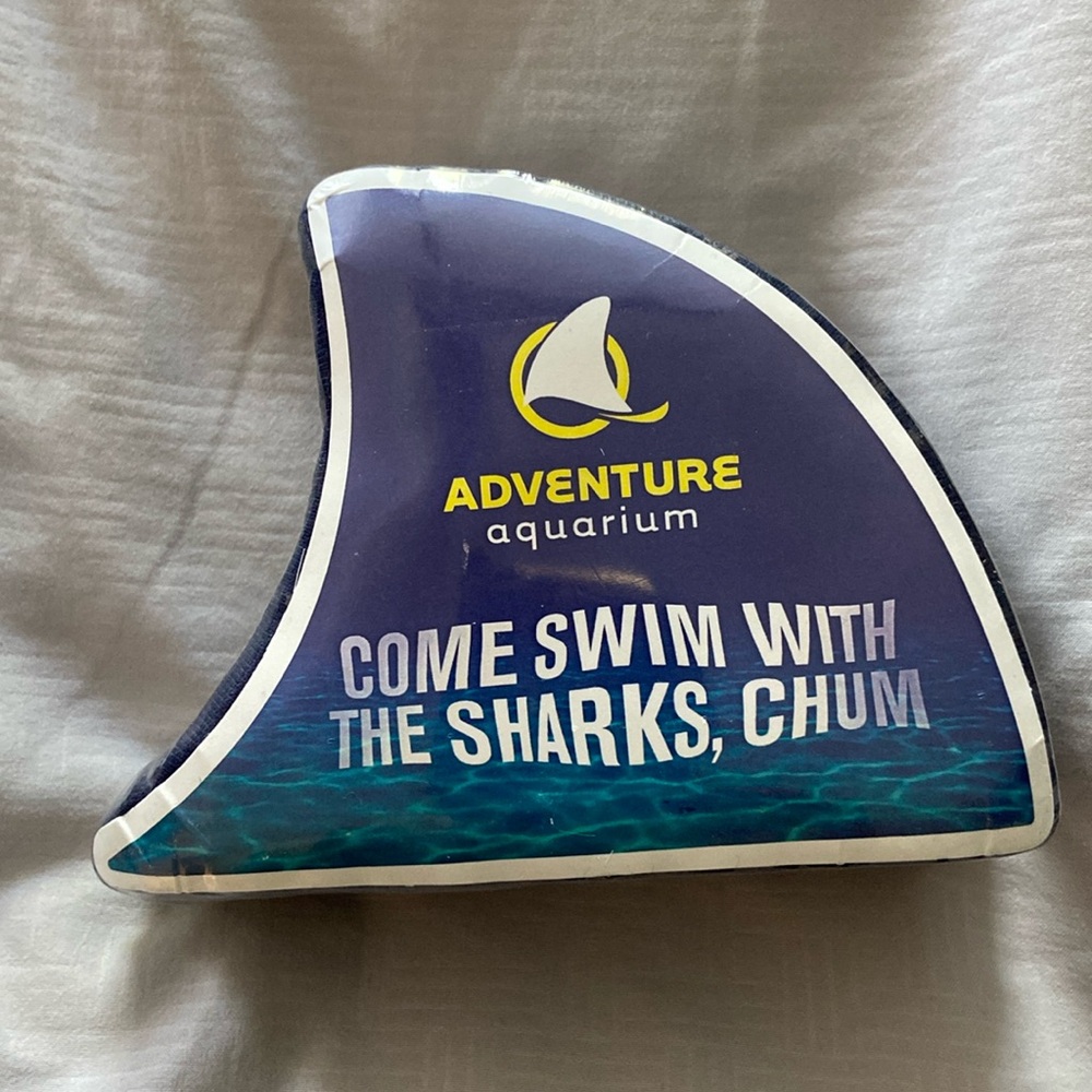Adventure Aquarium shrink wrapped tshirt